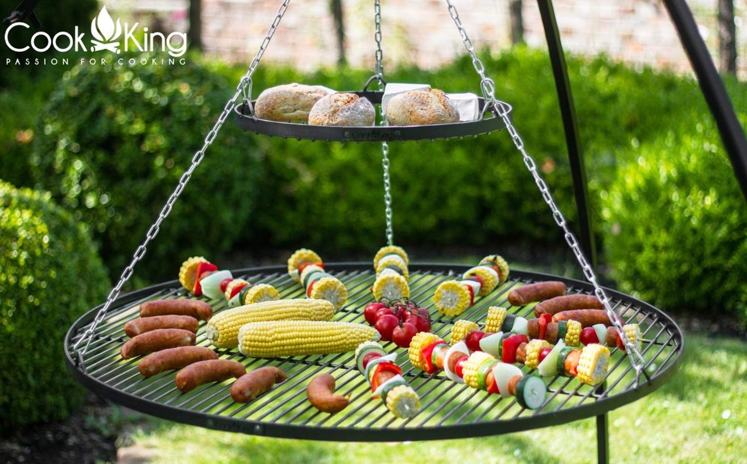 cookking-schwenkgrill-200-cm-doppelrost-70-40-cm-rohstahl-grill image 4