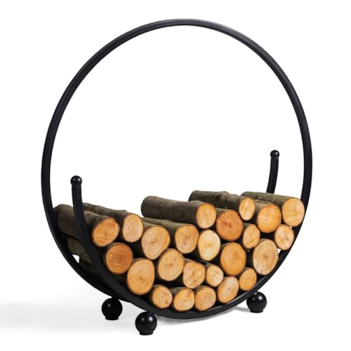 cookking-holzst-nder-80-cm-stahl-kaminholzhalter-rund image 2