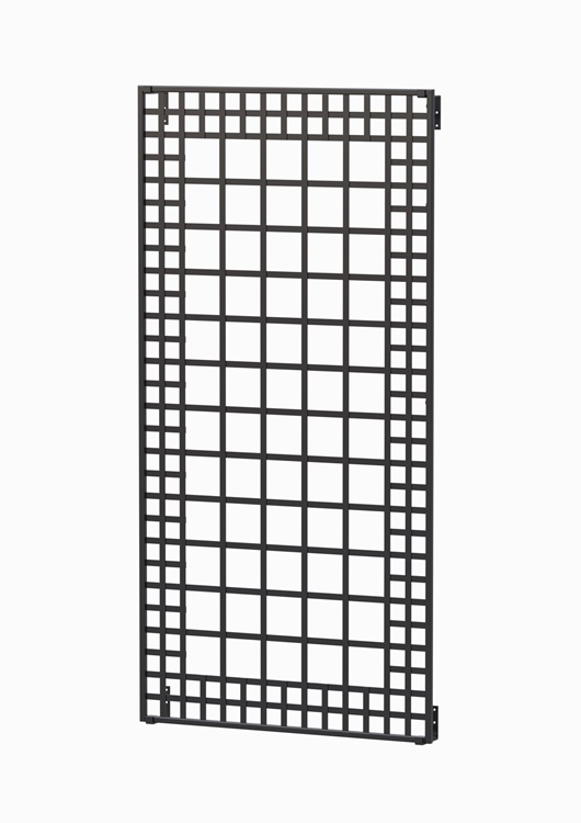 classic-garden-elements-wandspalier-metall-200x100-schwarz image 2