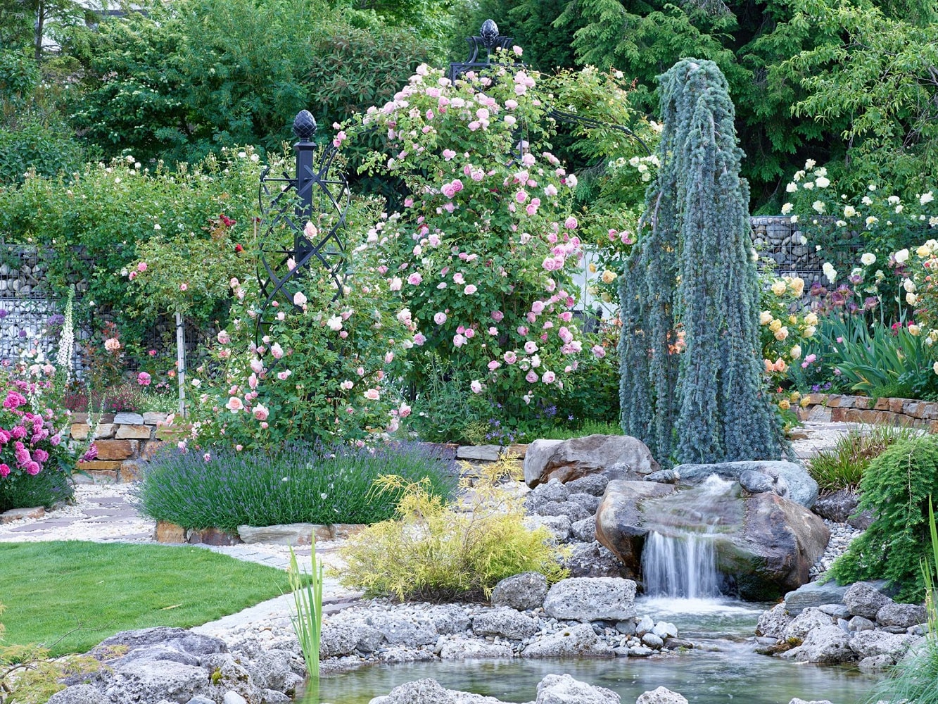 classic-garden-elements-charleston-rosens-ule-schwarz-230cm image 3