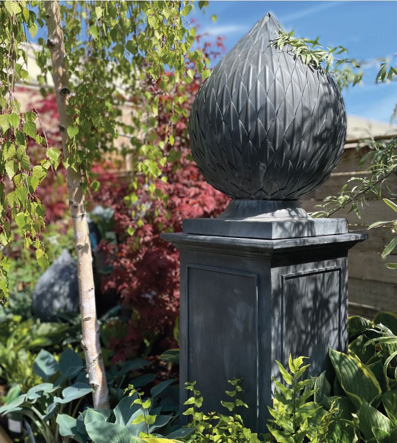 classic-garden-elements-englischer-sockel-zink-86cm-grau image 4