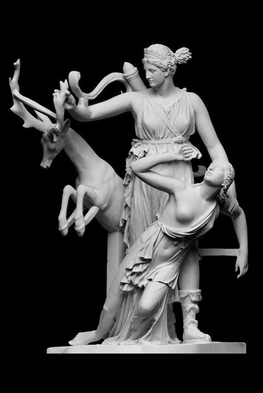 classic-garden-elements-artemis-und-iphigenie-statue-lebensgro image 1