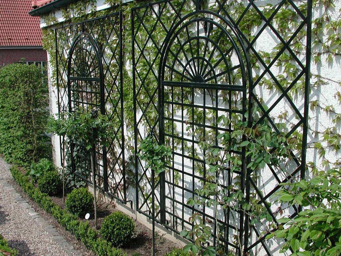 classic-garden-elements-treillage-rankgitter-schwarz image 4