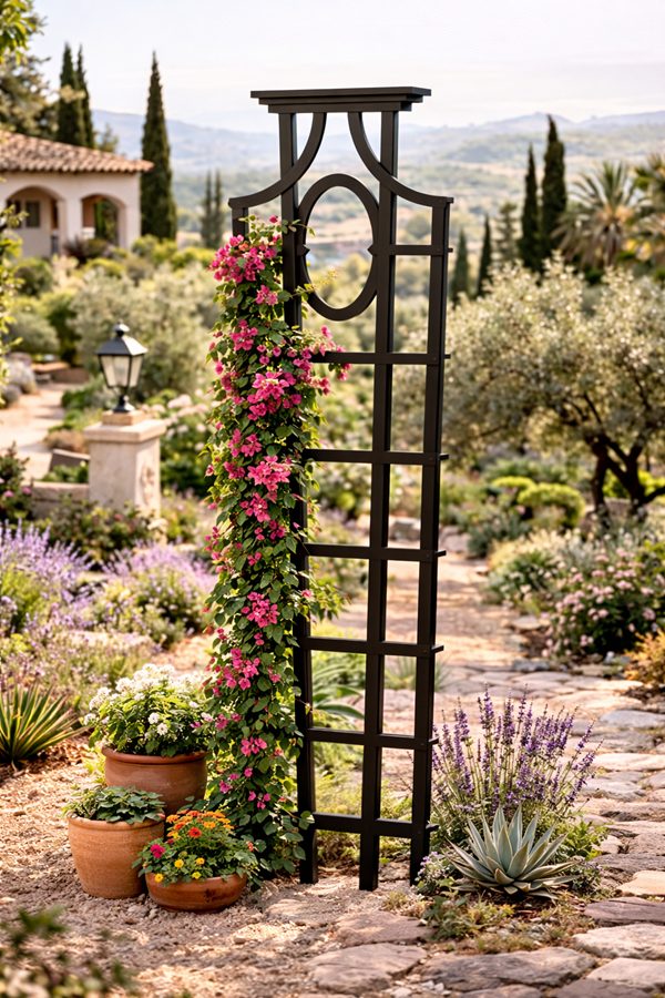 classic-garden-elements-wallfleet-rosenobelisk-eisen-254-cm image 1