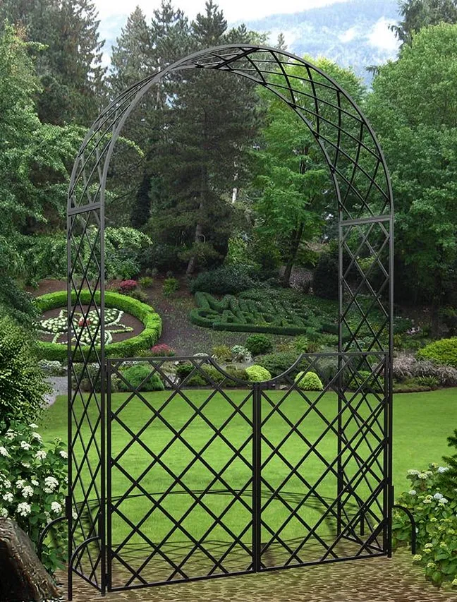 classic-garden-elements-bagatelle-rosenbogen-mit-gartent-r image 1