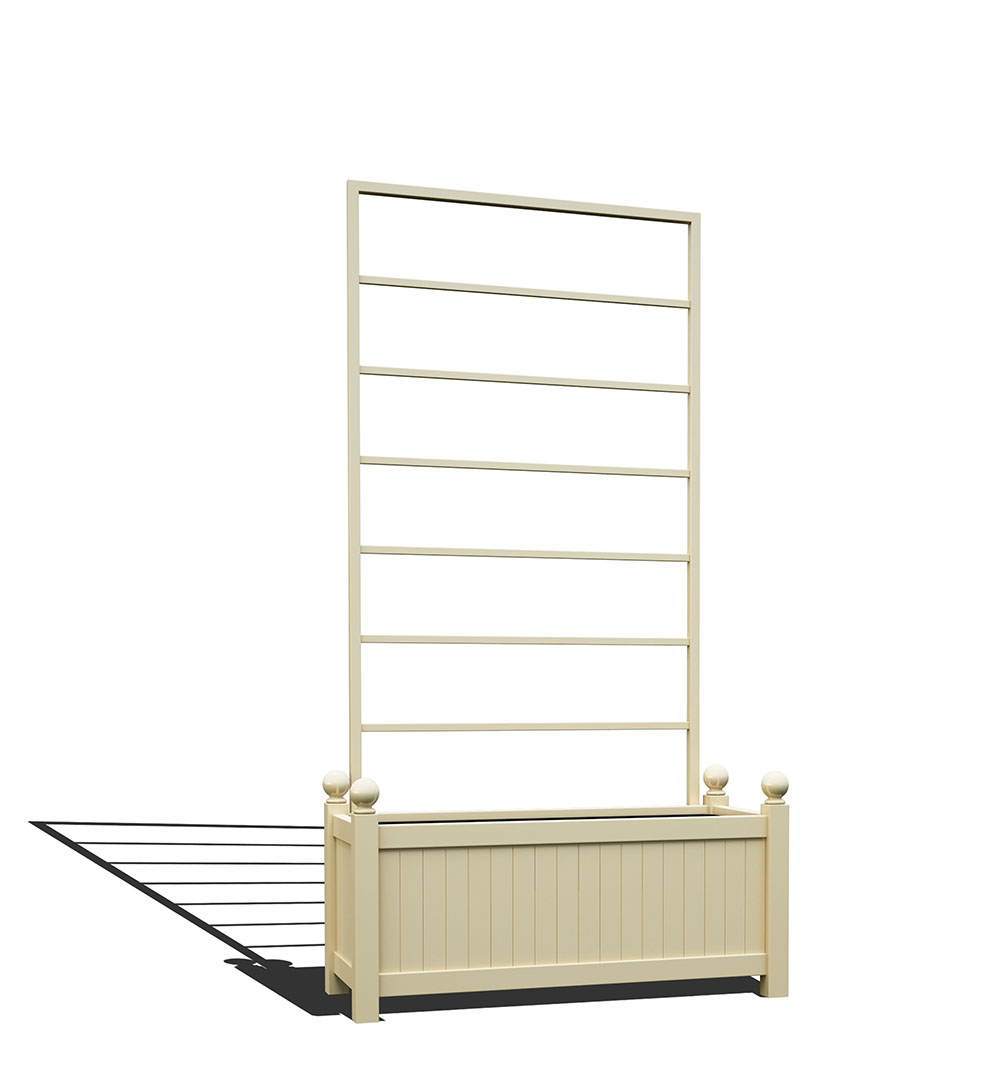 classic-garden-elements-amisos-pflanzk-bel-mit-rankgitter-80-cm image 2