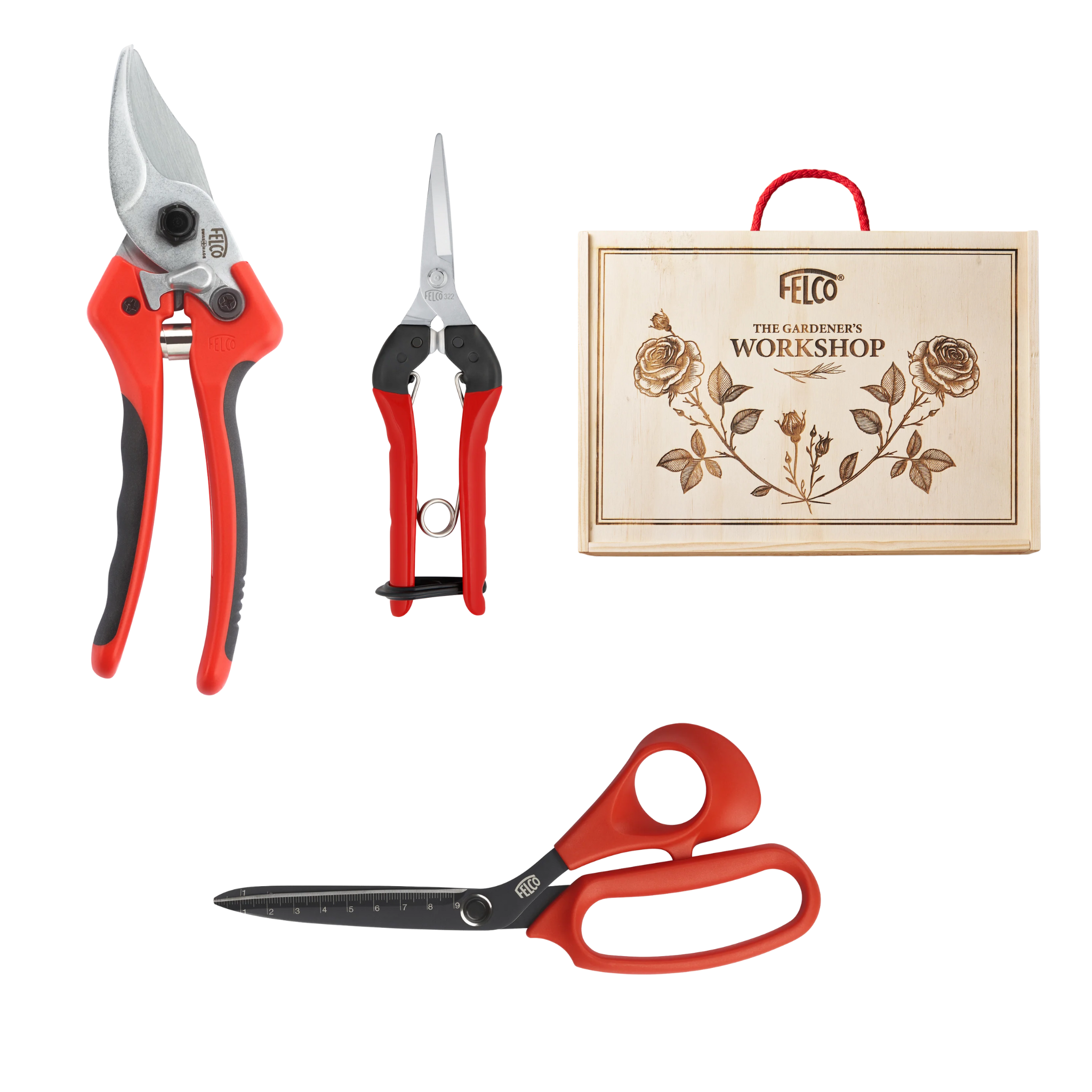 felco-910-935-b-werkzeugset-gartenscheren-3-teilig-blumen image 1