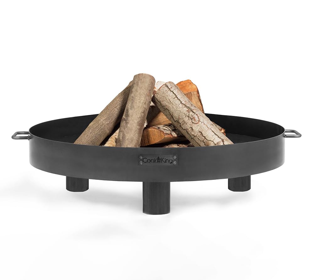 cookking-tunis-feuerschale-60-cm-flach-mit-griffen-schwarz image 1