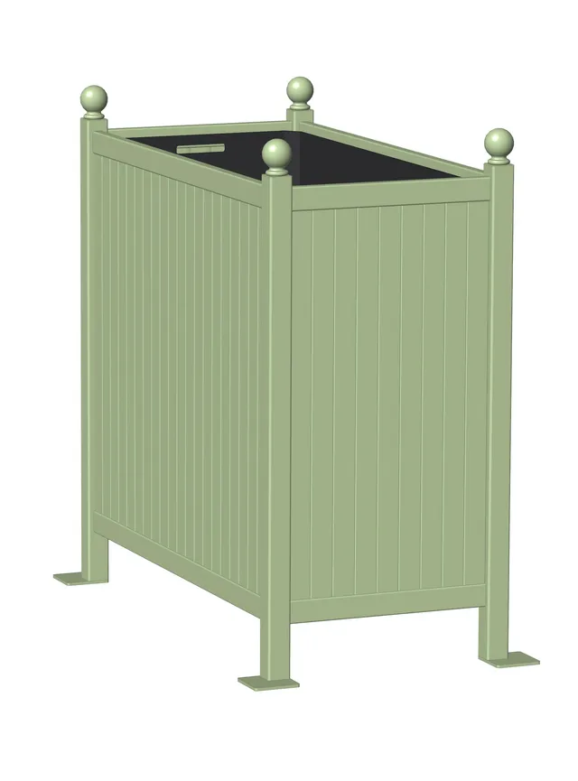 classic-garden-elements-raumteiler-pflanzk-bel-stahl-88-cm image 1