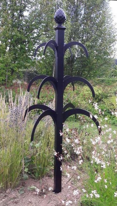 classic-garden-elements-hannibal-rankobelisk-metall-schwarz-220-cm image 3