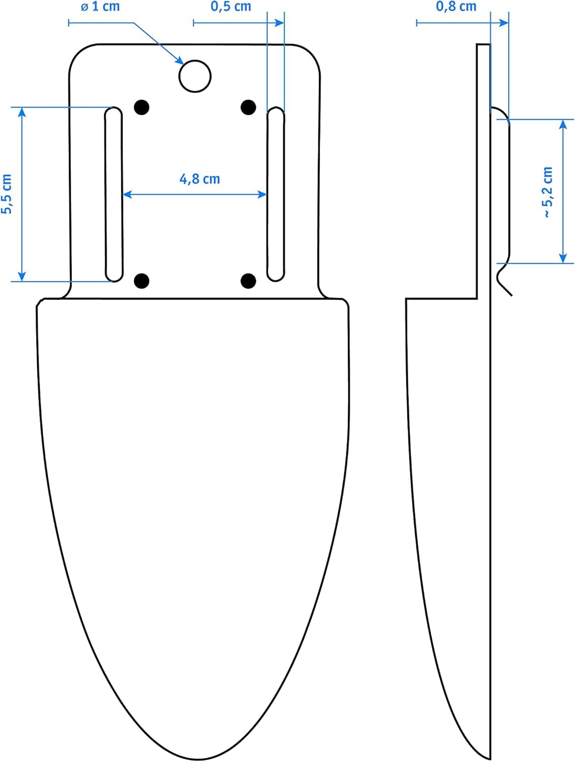 original-l-we-1-leder-holster-9809-braun-f-r-gartenschere image 6