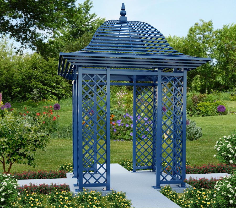 classic-garden-elements-wallingford-gartenpavillon-metall-schwarz image 7