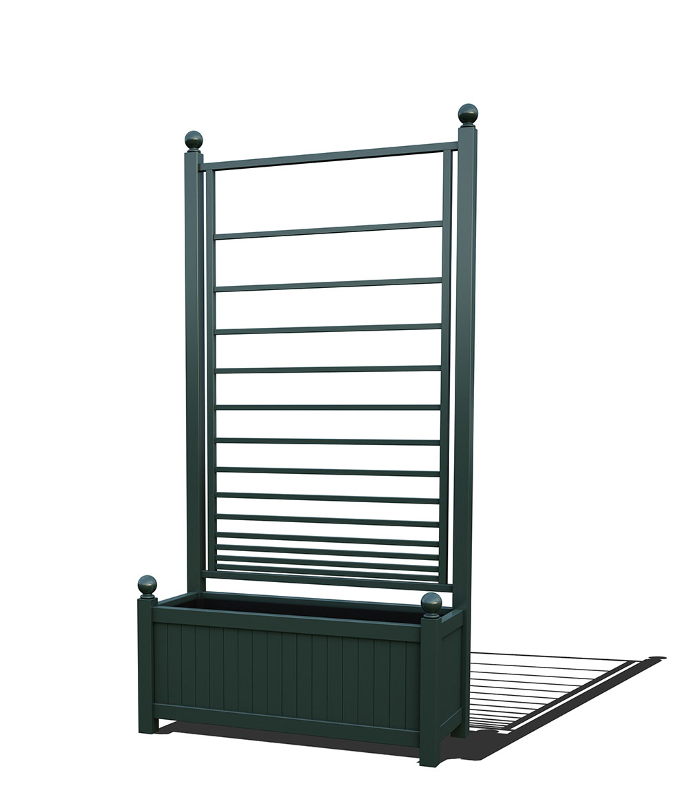 classic-garden-elements-anochus-pflanzkasten-rankgitter-187-cm-schwarz image 3