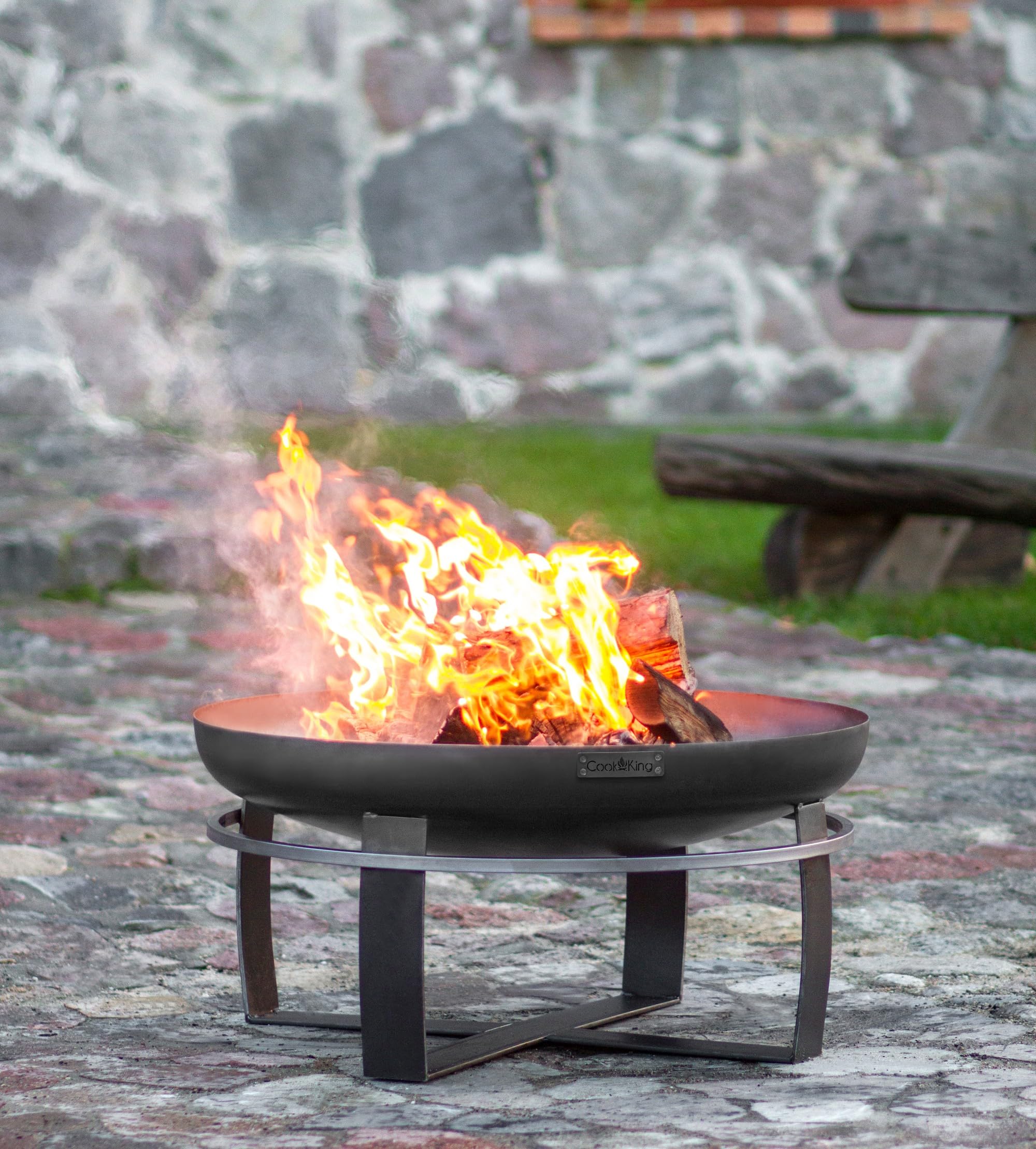 cookking-wikinger-feuerschale-80cm-stahl-mit-sch-rhaken image 5