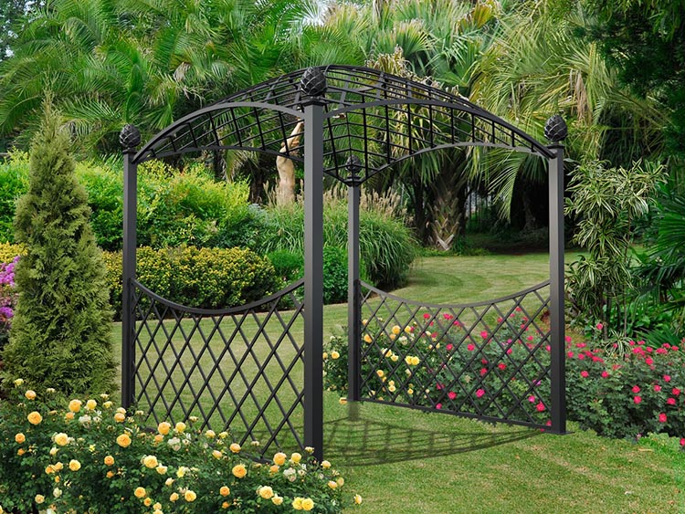 classic-garden-elements-buscot-park-hochzeitspavillon-metall-schwarz image 5
