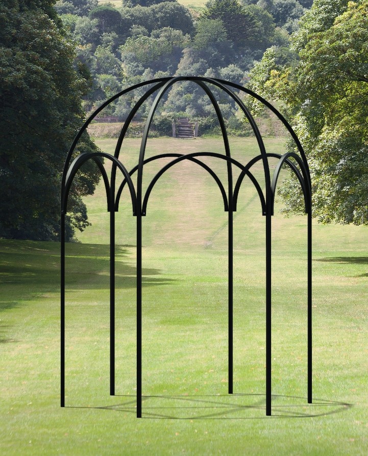 classic-garden-elements-firenze-pavillon-metall-schwarz-270-cm image 5
