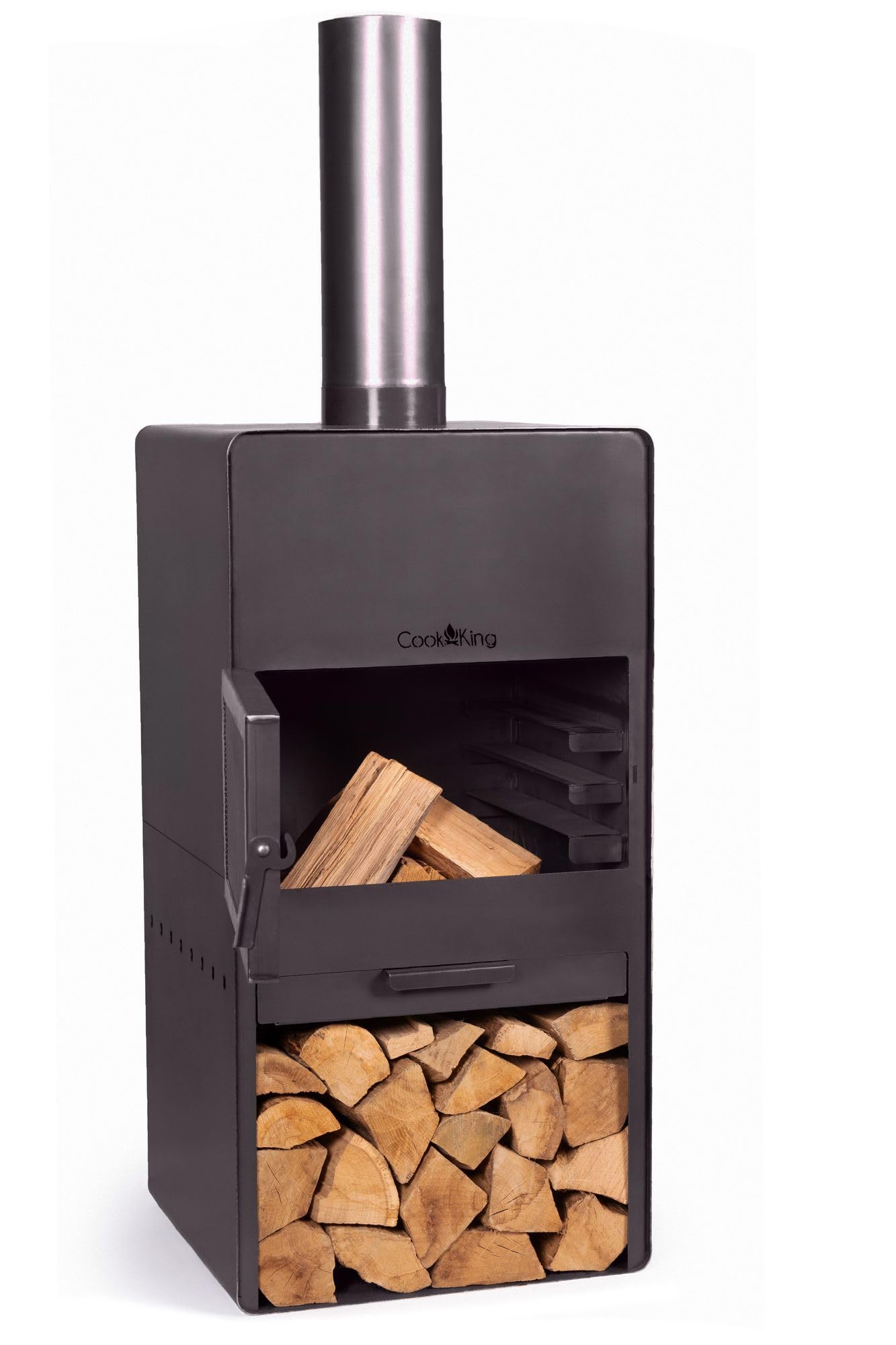 cookking-vento-terrassenofen-50x50x150-cm-stahl-mit-grillrost image 2