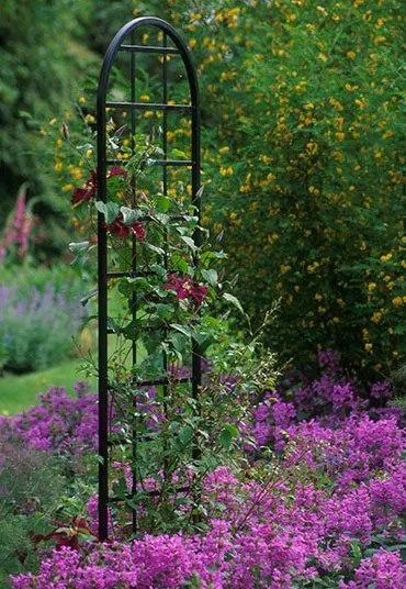 classic-garden-elements-burlington-rankhilfe-metall-schwarz image 1
