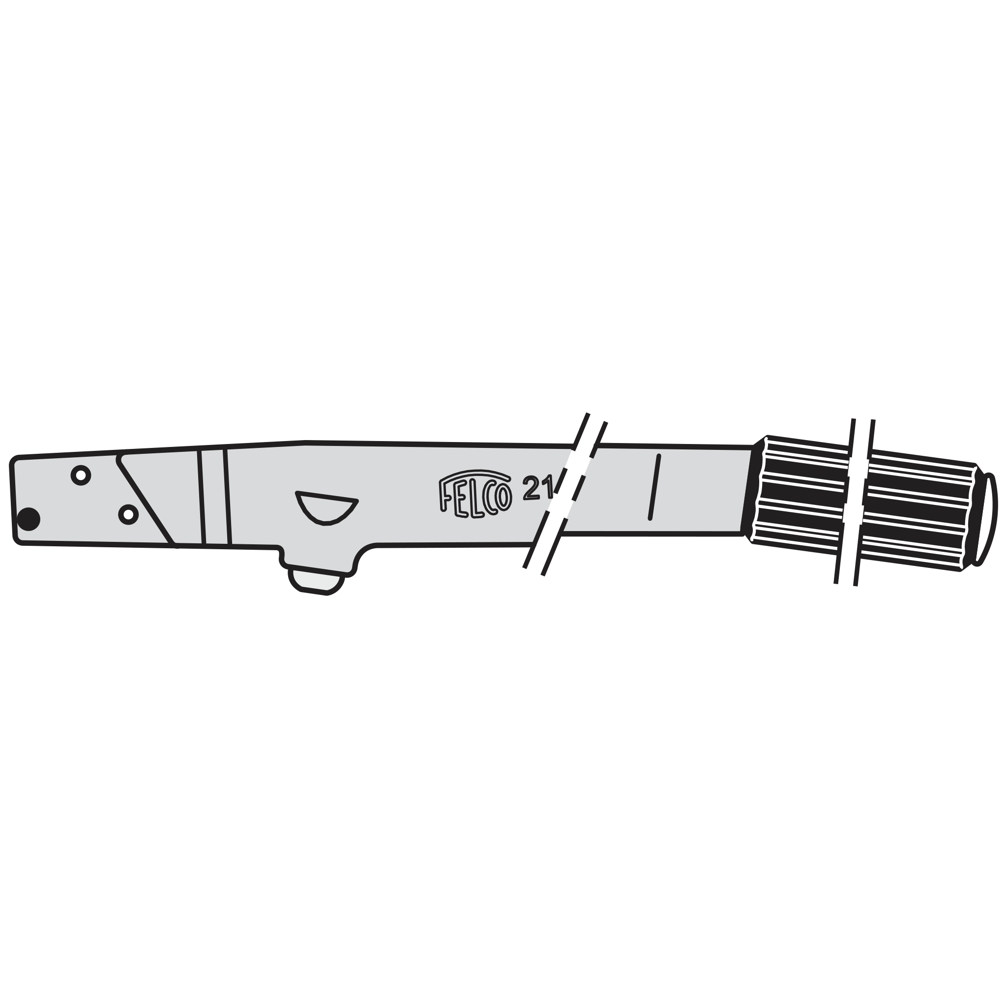 felco-21-21-1-griffsatz-komplett-ersatzgriff image 1