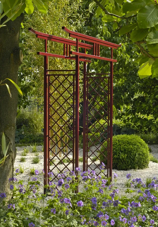 classic-garden-elements-torii-torbogen-metall-japanisch-238-cm image 1