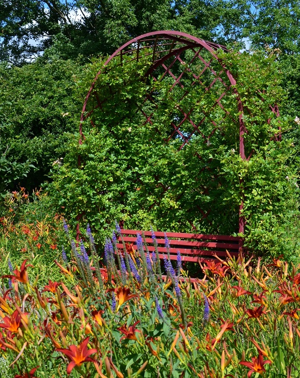 classic-garden-elements-villandry-rosenlaube-metall-280-cm-schwarz image 6