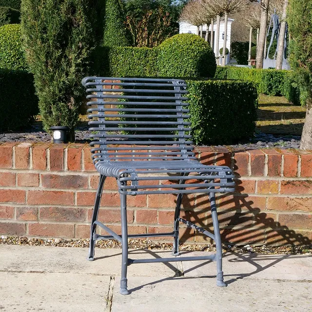 classic-garden-apg-dining-chair-gartenstuhl-zink-patina image 1