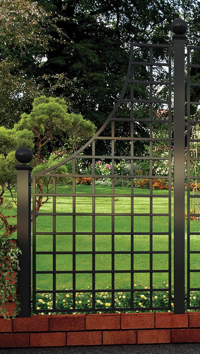 classic-garden-elements-rushton-hall-metallzaun-schwarz-344cm image 7