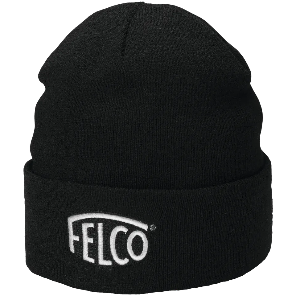 felco-beanie-m-tze-strickm-tze-schwarz-warm image 1