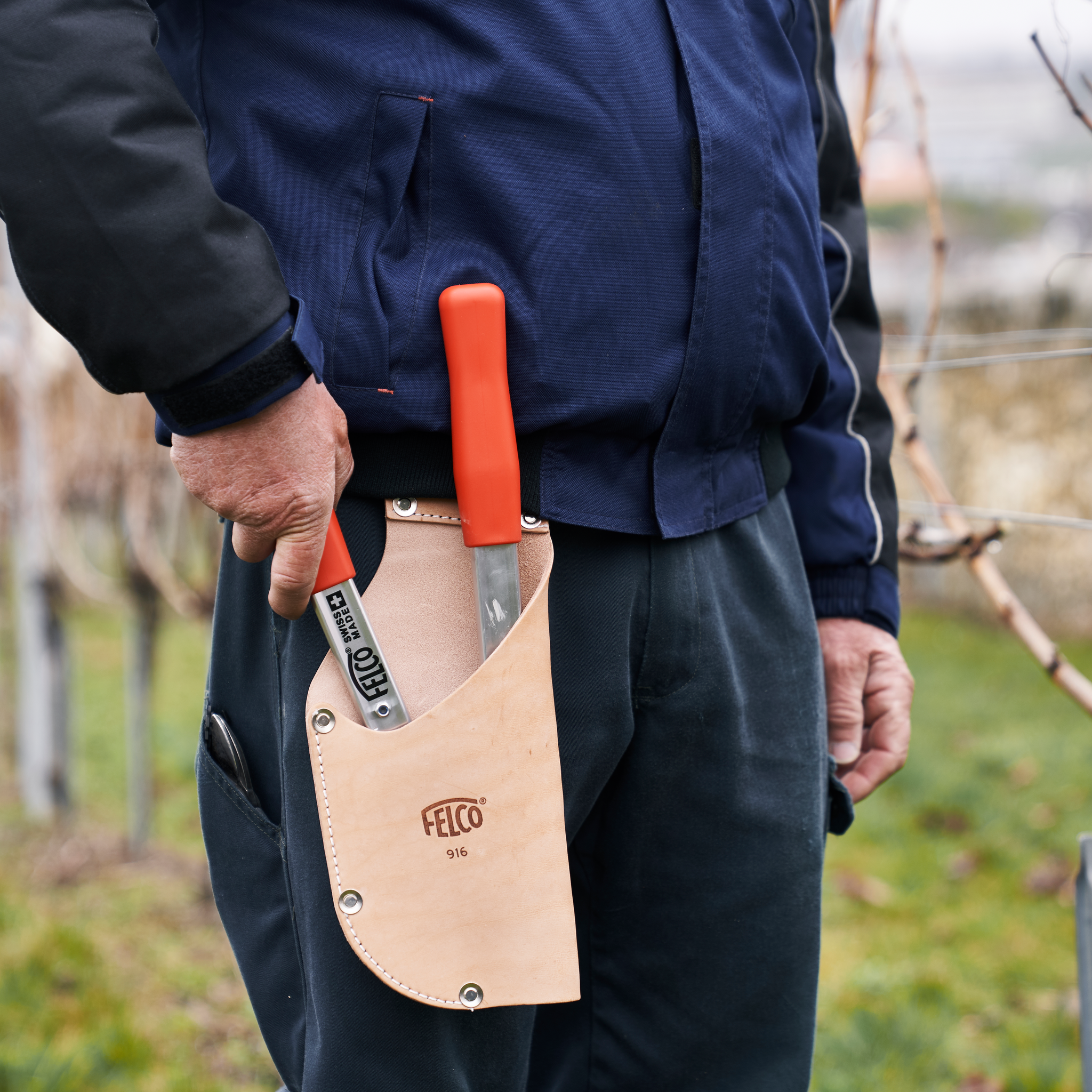felco-916-lederholster-g-rtelschlaufe-echtleder image 2