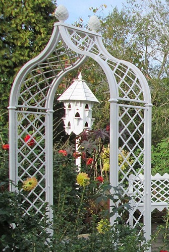 classic-garden-elements-brighton-rosenbogen-wei-172-cm image 1