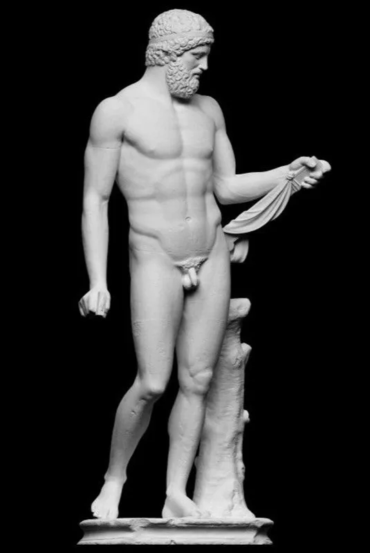classic-garden-elements-m-nchner-k-nig-statue-antik-lebensgro image 1