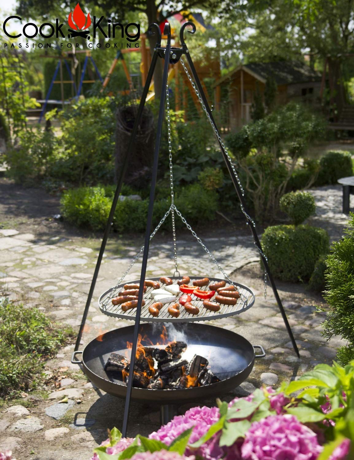 cookking-schwenkgrill-dreibein-180-cm-mit-grillrost-60-cm image 7