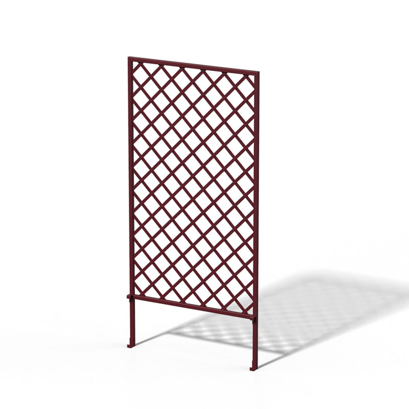 classic-garden-elements-abydos-rankgitter-metall-schwarz-119cm-rauten image 6