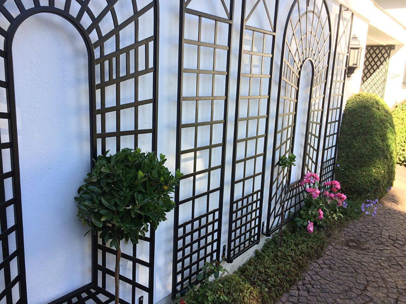 classic-garden-elements-croome-treillage-rankgitter-schwarz-3-teilig image 5