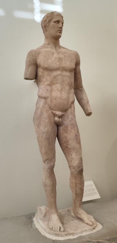 classic-garden-elements-agias-statue-delphi-bronze-lebensgro image 6