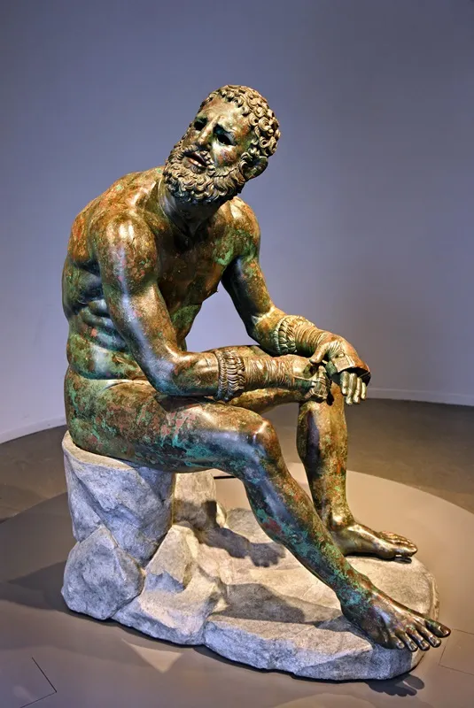 classic-garden-elements-faustk-mpfer-quirinal-statue-bronze-128-cm image 1