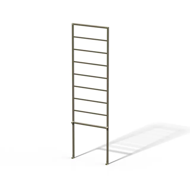 classic-garden-elements-carystos-rankgitter-metall-spalier-50cm-schwarz image 1