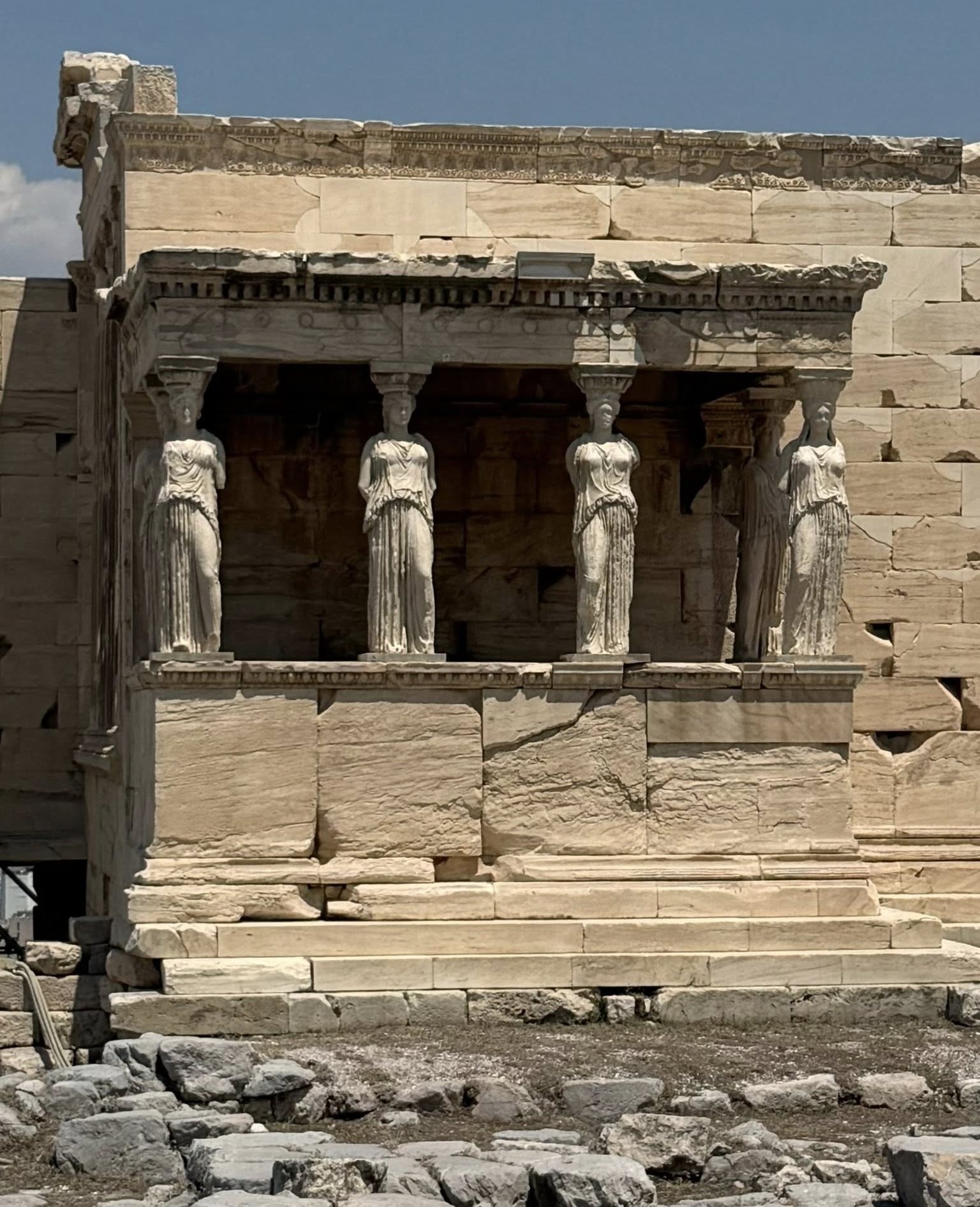 classic-garden-elements-karyatide-erechtheion-statue-bronze-235cm image 5