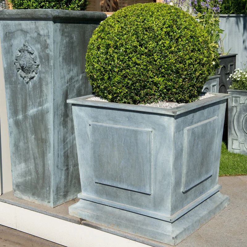 classic-garden-elements-empire-pflanzk-bel-zink-grau-antik-patina image 4
