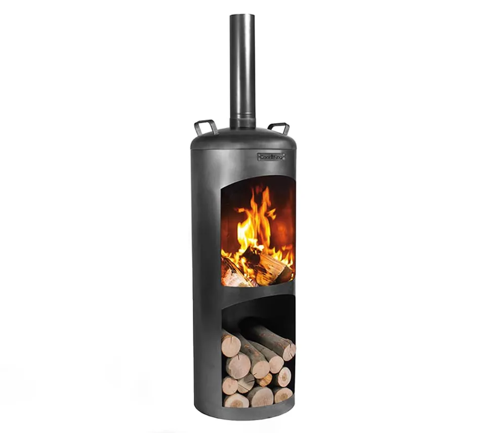cookking-faro-terrassenofen-gartenofen-stahl-schwarz-158-cm image 1