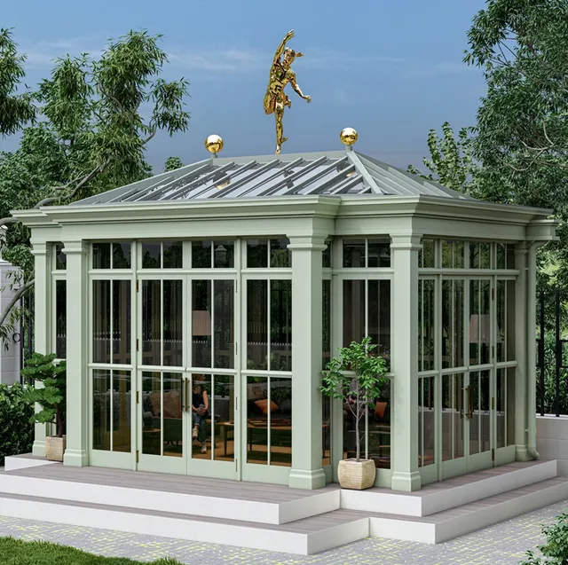 classic-garden-elements-gaineswood-wintergarten-stahl-green-smoke image 1
