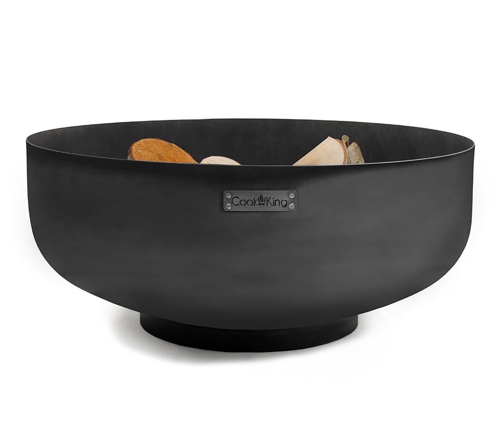 cookking-fire-bowls-feuerschale-palermo-xxl-80-cm-schwarz-stahl image 1