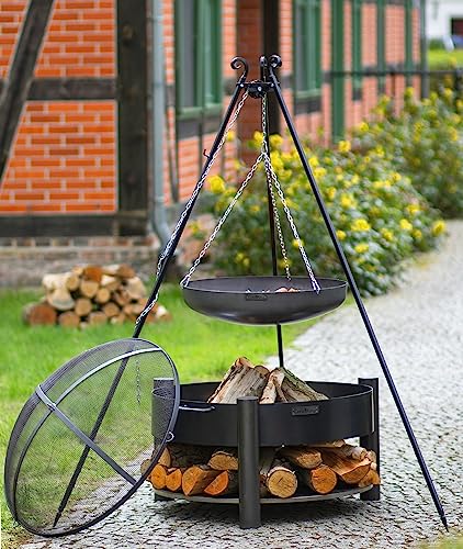 cookking-wok-stahl-70-cm-f-r-schwenkgrill-dreibein image 6