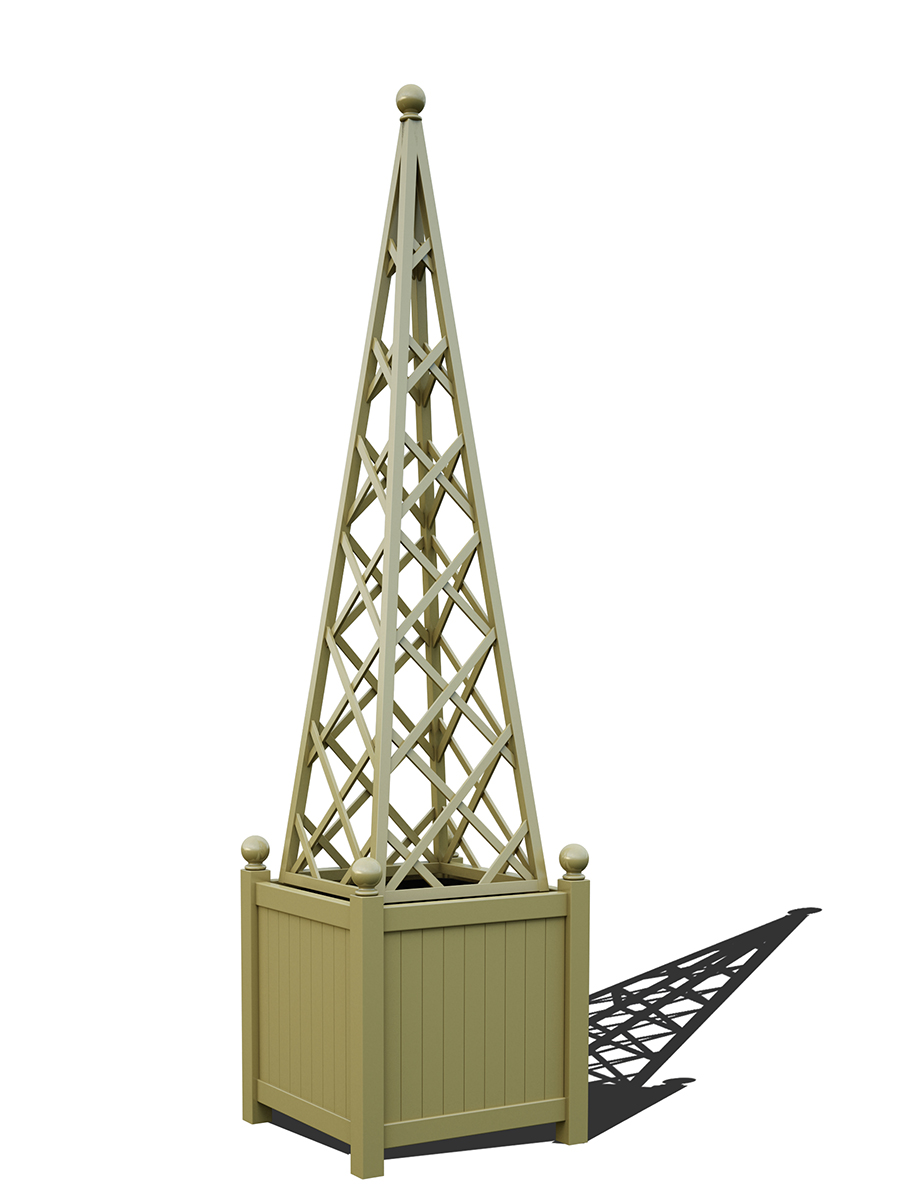 classic-garden-elements-abusir-pflanzk-bel-mit-pyramiden-rankgitter image 3