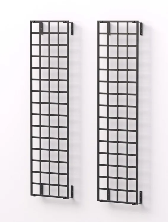 classic-garden-elements-bauhaus-rankgitter-doppelpack-150-cm-schwarz image 1