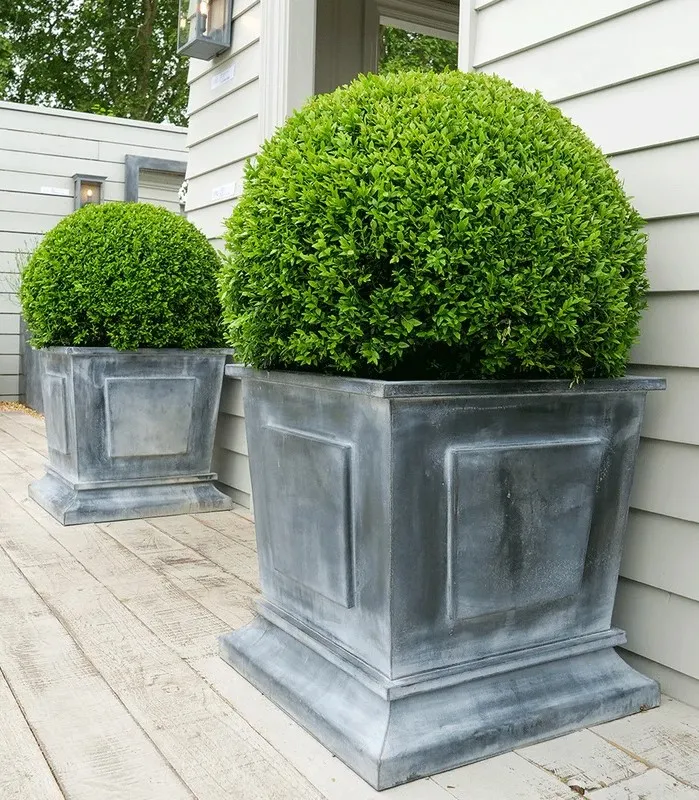 classic-garden-elements-empire-pflanzk-bel-zink-grau-antik-patina image 1