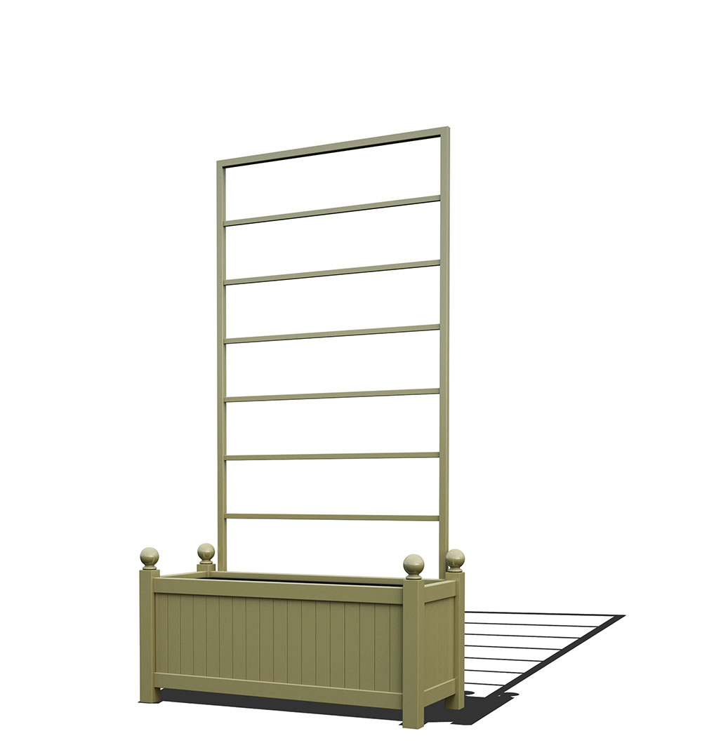classic-garden-elements-amisos-pflanzk-bel-mit-rankgitter-80-cm image 6