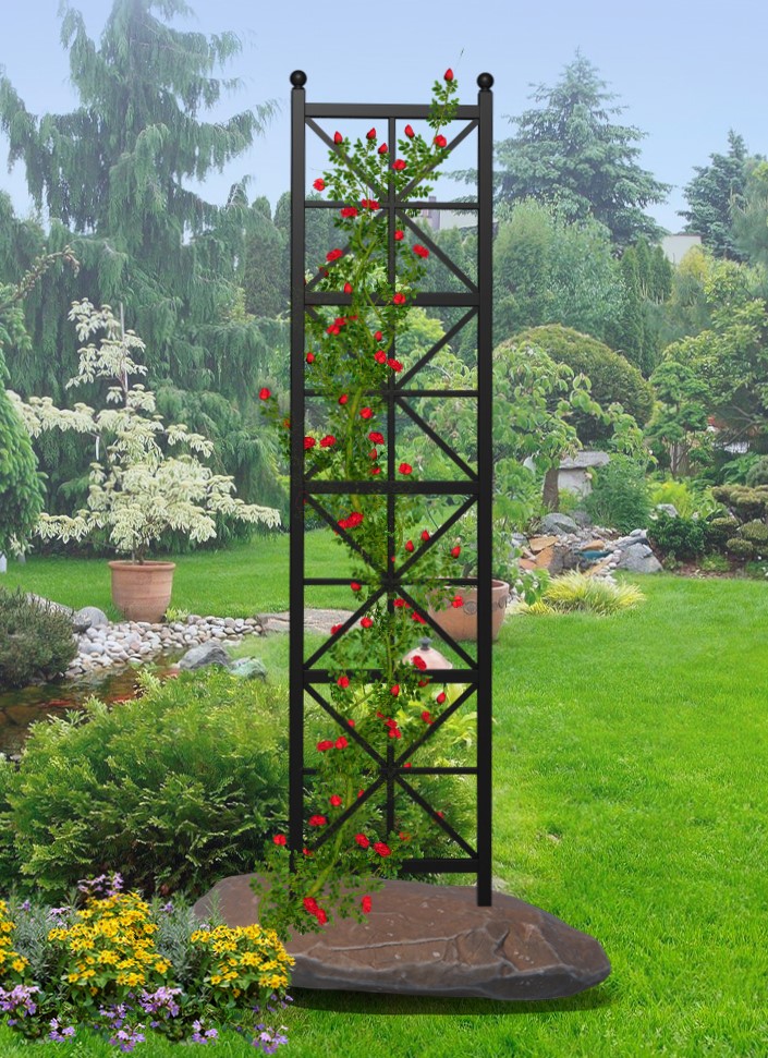 classic-garden-elements-ravenna-rankobelisk-schmiedeeisen-248cm image 3