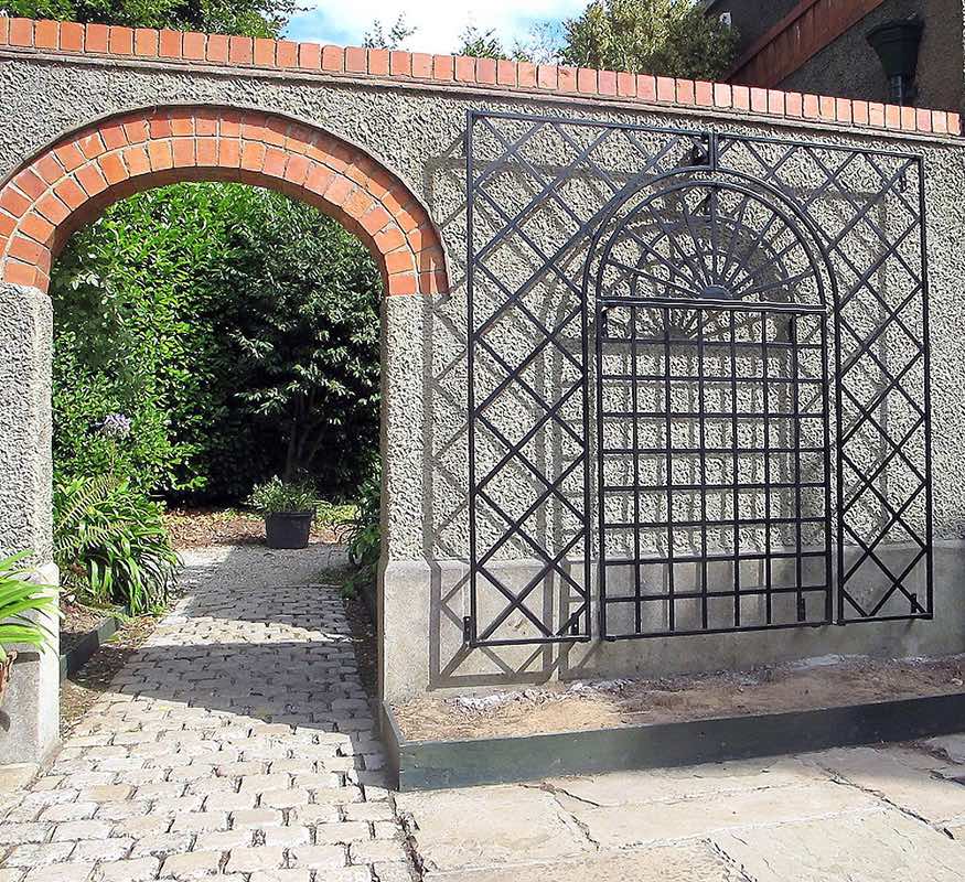 classic-garden-elements-treillage-rankgitter-schwarz image 8