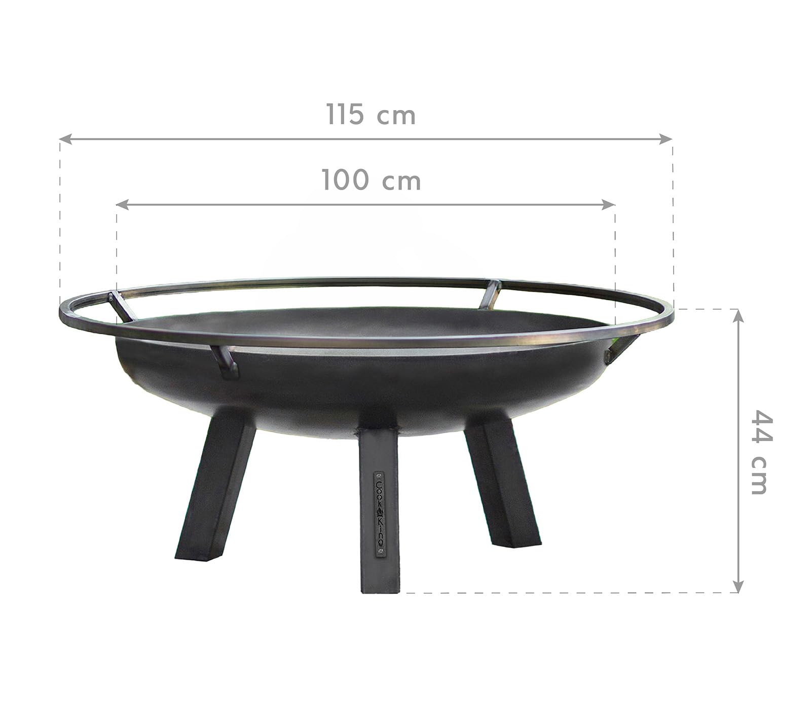 cookking-porto-feuerschale-100-cm-naturstahl image 7
